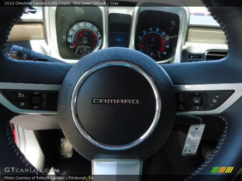 Red Jewel Tintcoat / Gray 2010 Chevrolet Camaro SS/RS Coupe