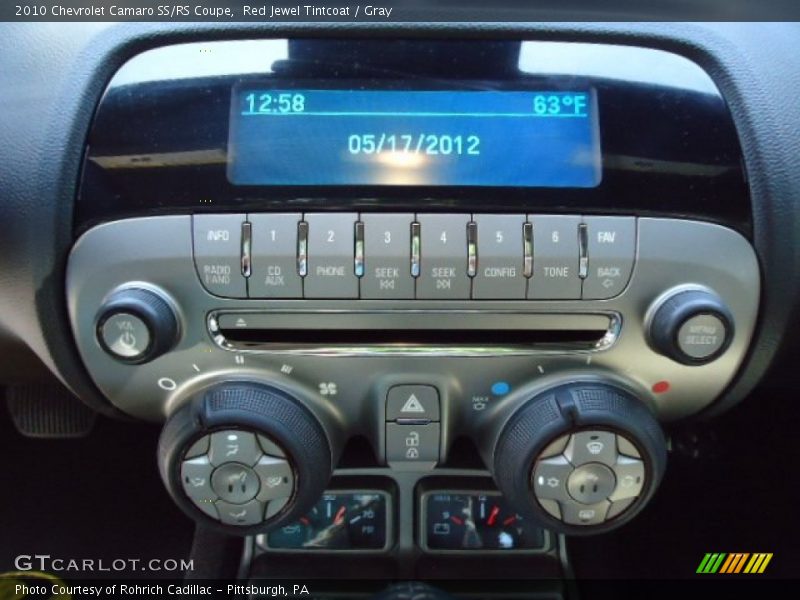 Red Jewel Tintcoat / Gray 2010 Chevrolet Camaro SS/RS Coupe