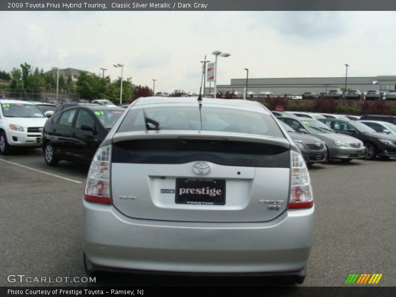 Classic Silver Metallic / Dark Gray 2009 Toyota Prius Hybrid Touring
