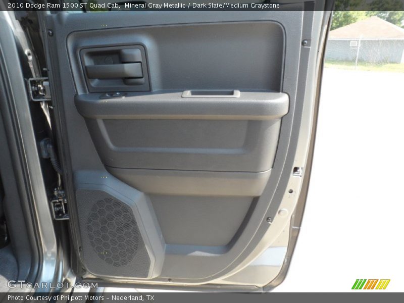 Mineral Gray Metallic / Dark Slate/Medium Graystone 2010 Dodge Ram 1500 ST Quad Cab