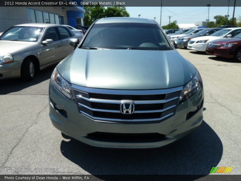 Opal Sage Metallic / Black 2012 Honda Accord Crosstour EX-L 4WD