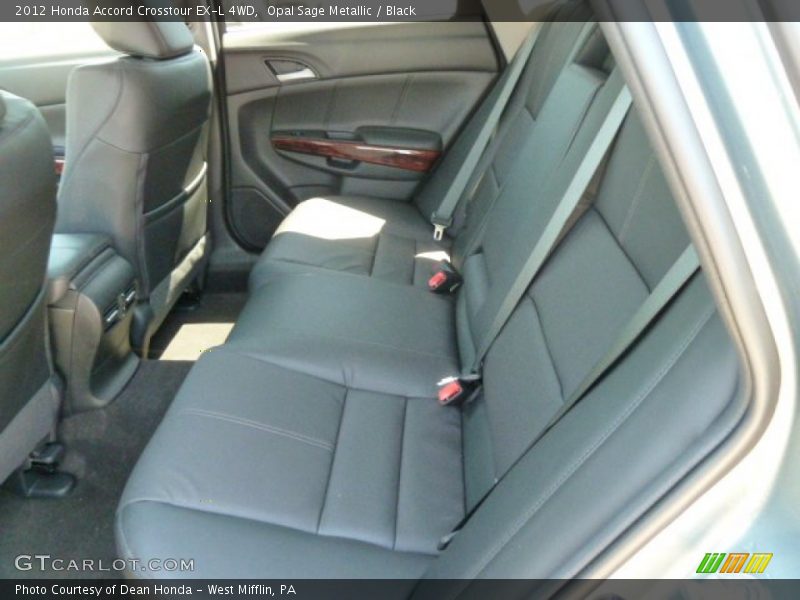 Opal Sage Metallic / Black 2012 Honda Accord Crosstour EX-L 4WD
