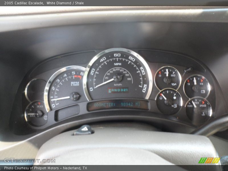 White Diamond / Shale 2005 Cadillac Escalade