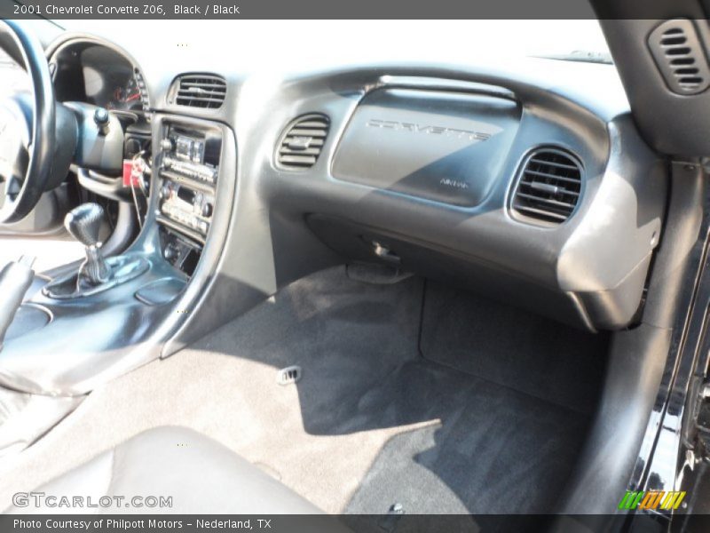 Black / Black 2001 Chevrolet Corvette Z06