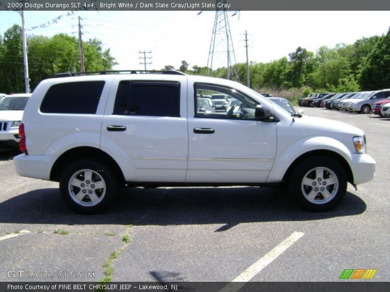 Bright White / Dark Slate Gray/Light Slate Gray 2009 Dodge Durango SLT 4x4