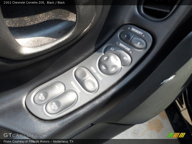 Black / Black 2001 Chevrolet Corvette Z06