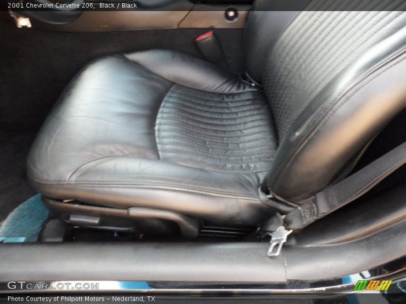 Black / Black 2001 Chevrolet Corvette Z06