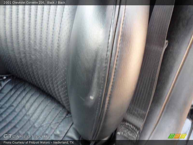 Black / Black 2001 Chevrolet Corvette Z06