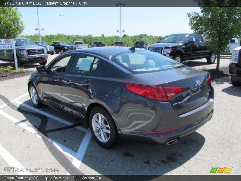 Platinum Graphite / Gray 2011 Kia Optima LX
