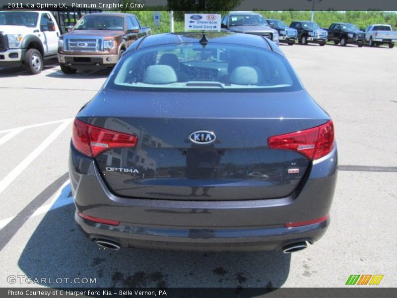 Platinum Graphite / Gray 2011 Kia Optima LX