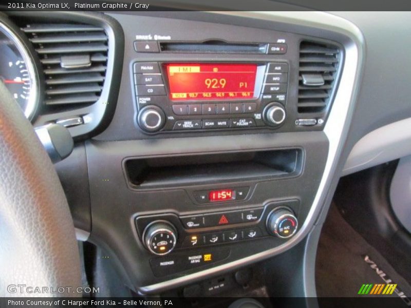 Platinum Graphite / Gray 2011 Kia Optima LX