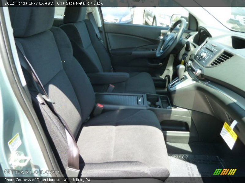 Opal Sage Metallic / Black 2012 Honda CR-V EX 4WD