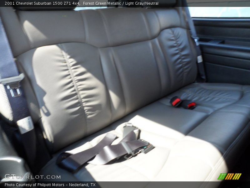 Forest Green Metallic / Light Gray/Neutral 2001 Chevrolet Suburban 1500 Z71 4x4