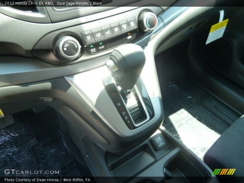 Opal Sage Metallic / Black 2012 Honda CR-V EX 4WD