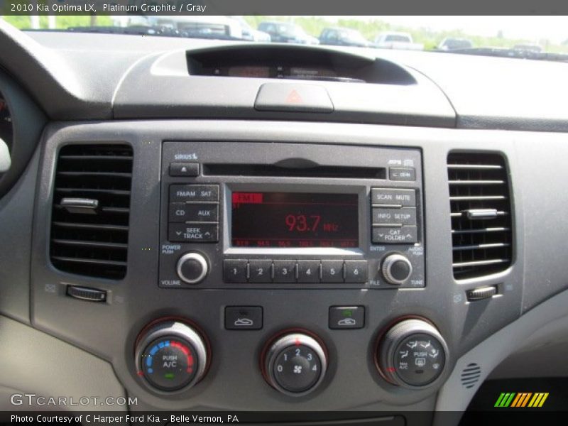 Platinum Graphite / Gray 2010 Kia Optima LX