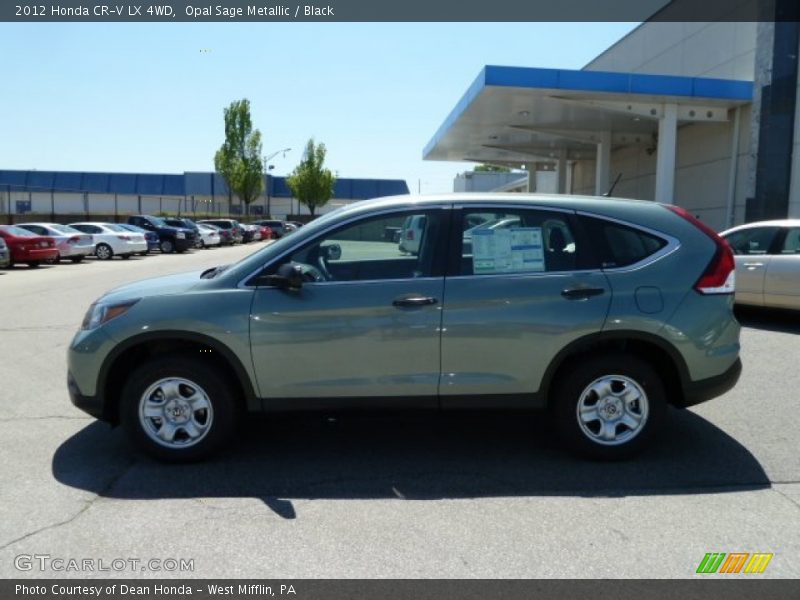 Opal Sage Metallic / Black 2012 Honda CR-V LX 4WD