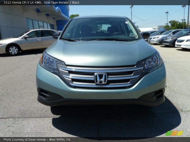 Opal Sage Metallic / Black 2012 Honda CR-V LX 4WD