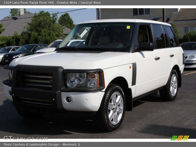 Chawton White / Sand/Jet Black 2004 Land Rover Range Rover HSE