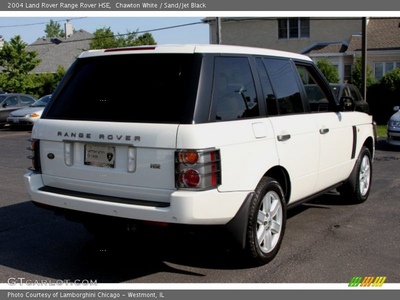 Chawton White / Sand/Jet Black 2004 Land Rover Range Rover HSE