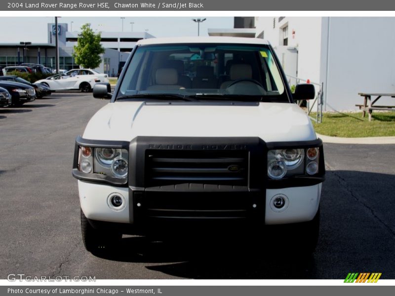 Chawton White / Sand/Jet Black 2004 Land Rover Range Rover HSE
