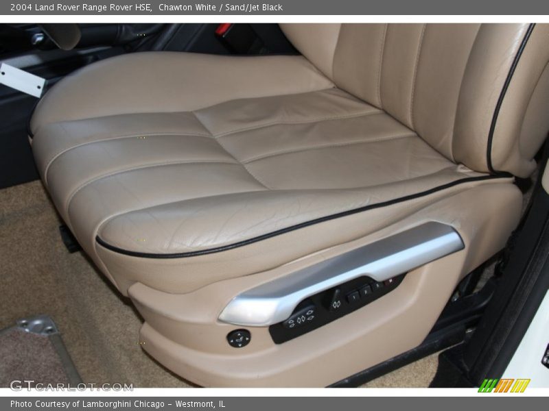 Chawton White / Sand/Jet Black 2004 Land Rover Range Rover HSE