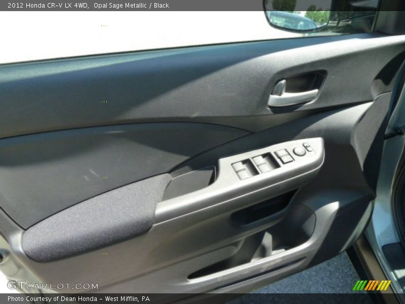 Opal Sage Metallic / Black 2012 Honda CR-V LX 4WD