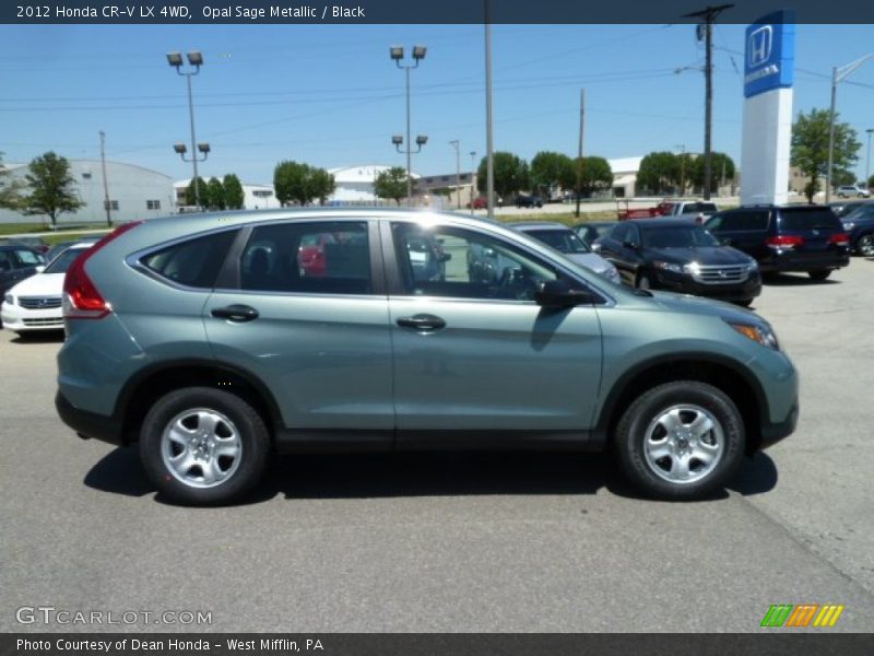 Opal Sage Metallic / Black 2012 Honda CR-V LX 4WD