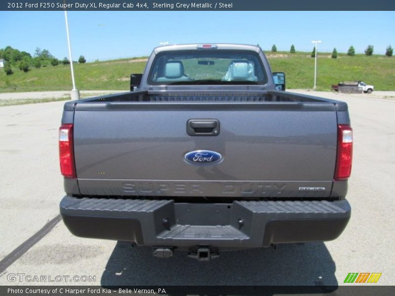 Sterling Grey Metallic / Steel 2012 Ford F250 Super Duty XL Regular Cab 4x4