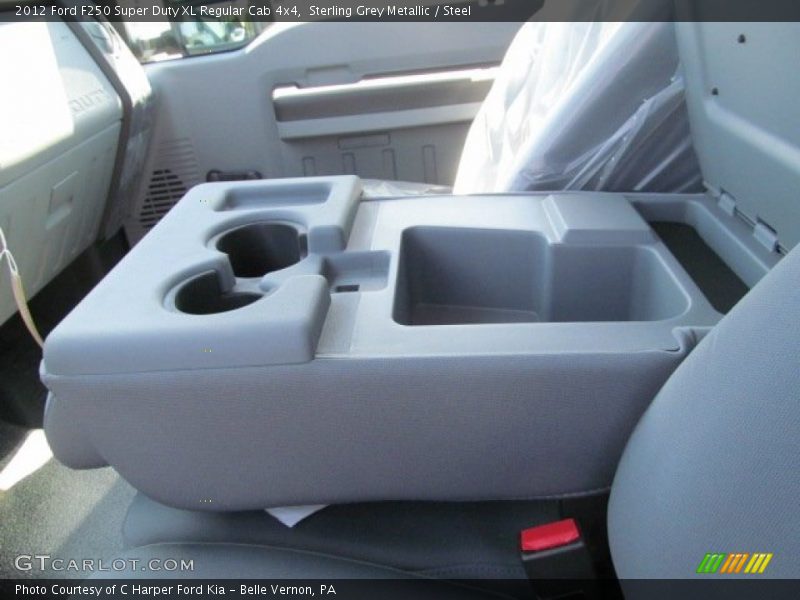 Sterling Grey Metallic / Steel 2012 Ford F250 Super Duty XL Regular Cab 4x4