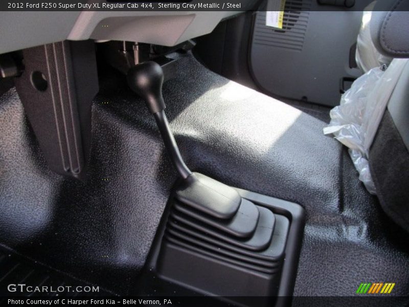 Sterling Grey Metallic / Steel 2012 Ford F250 Super Duty XL Regular Cab 4x4