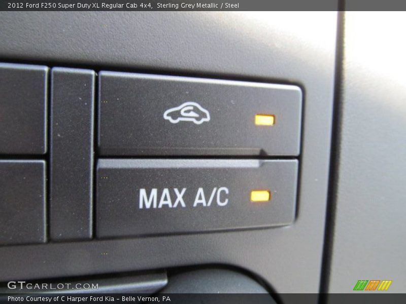 Sterling Grey Metallic / Steel 2012 Ford F250 Super Duty XL Regular Cab 4x4