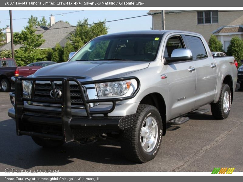 Silver Sky Metallic / Graphite Gray 2007 Toyota Tundra Limited CrewMax 4x4