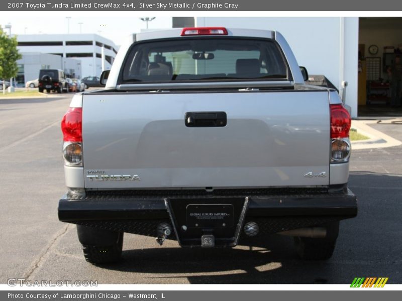 Silver Sky Metallic / Graphite Gray 2007 Toyota Tundra Limited CrewMax 4x4