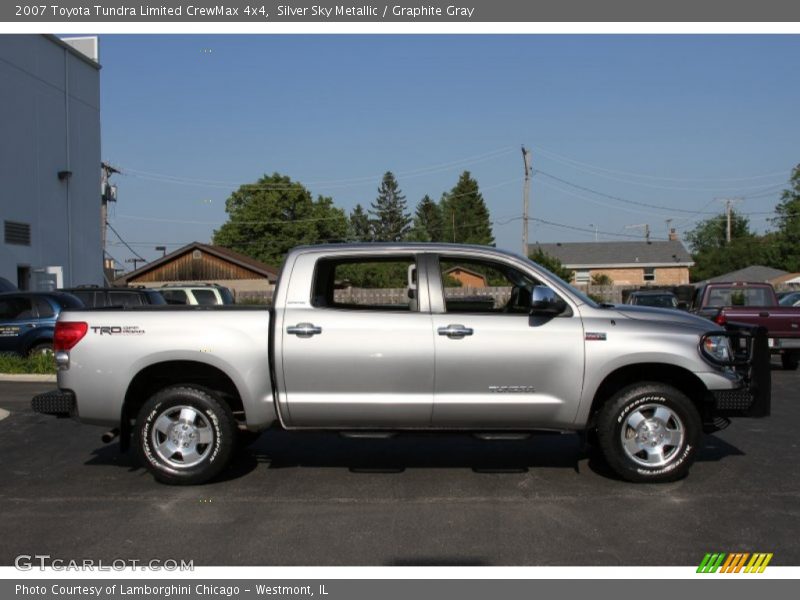 Silver Sky Metallic / Graphite Gray 2007 Toyota Tundra Limited CrewMax 4x4