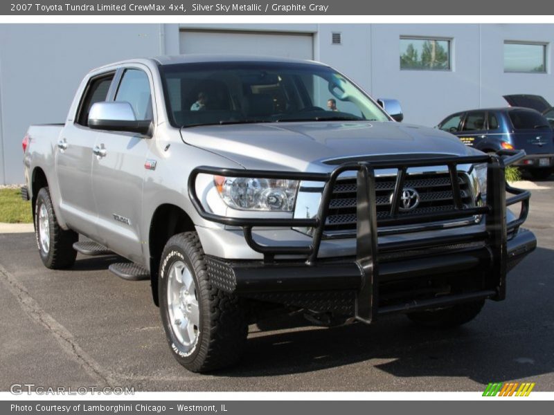 Silver Sky Metallic / Graphite Gray 2007 Toyota Tundra Limited CrewMax 4x4