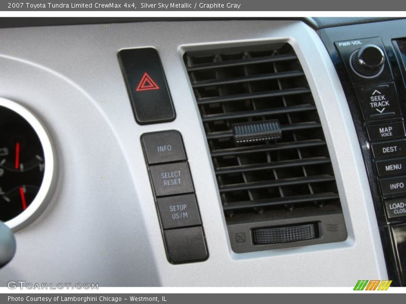Silver Sky Metallic / Graphite Gray 2007 Toyota Tundra Limited CrewMax 4x4