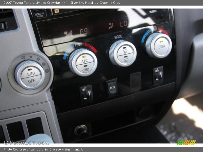 Silver Sky Metallic / Graphite Gray 2007 Toyota Tundra Limited CrewMax 4x4