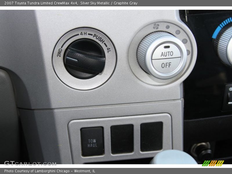 Silver Sky Metallic / Graphite Gray 2007 Toyota Tundra Limited CrewMax 4x4