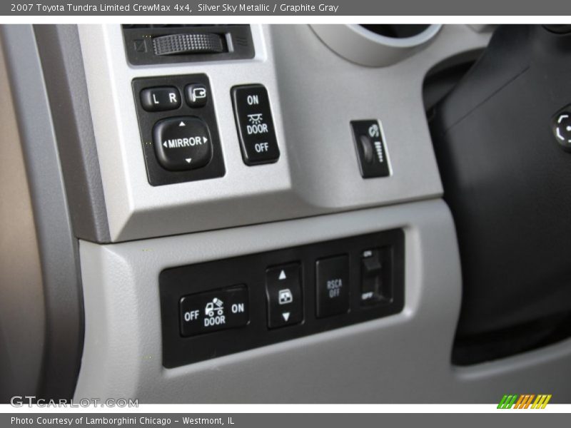 Silver Sky Metallic / Graphite Gray 2007 Toyota Tundra Limited CrewMax 4x4