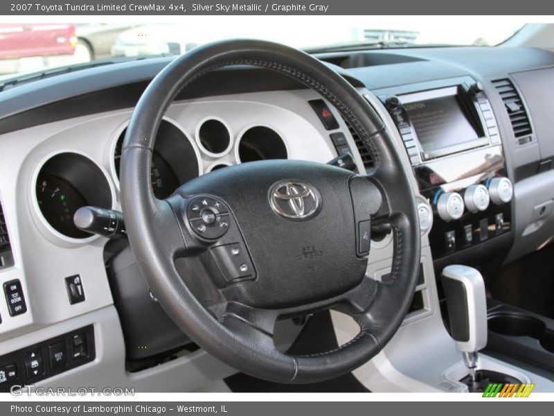 Silver Sky Metallic / Graphite Gray 2007 Toyota Tundra Limited CrewMax 4x4