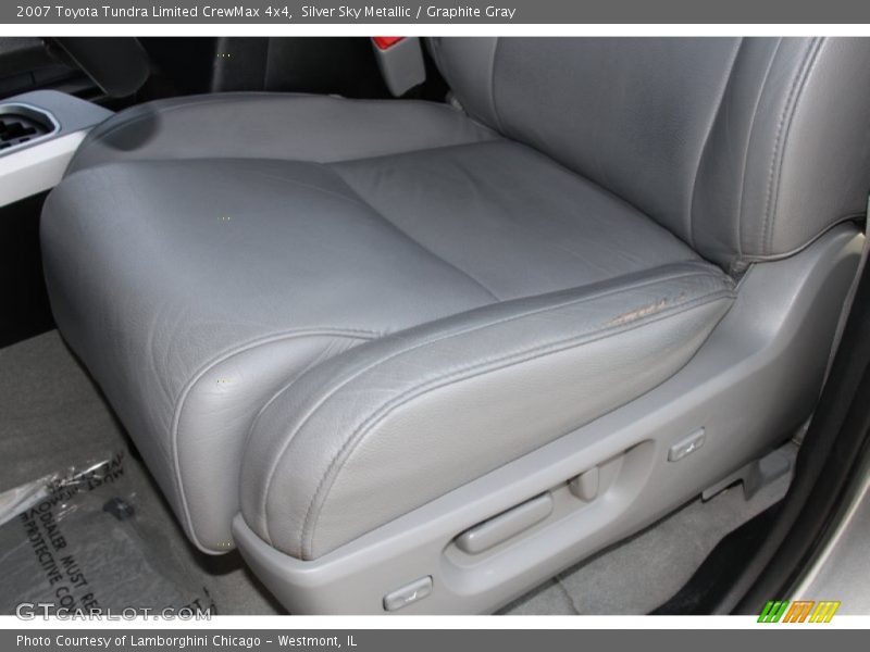 Silver Sky Metallic / Graphite Gray 2007 Toyota Tundra Limited CrewMax 4x4
