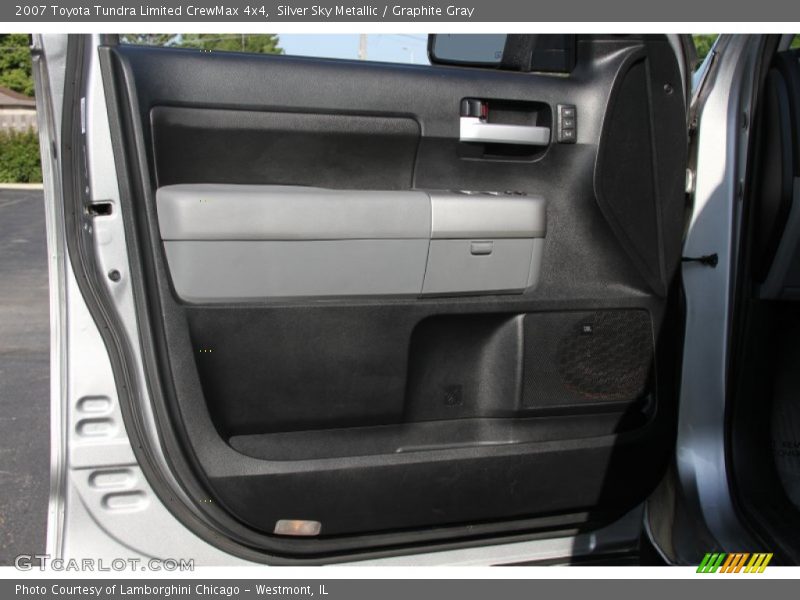 Silver Sky Metallic / Graphite Gray 2007 Toyota Tundra Limited CrewMax 4x4
