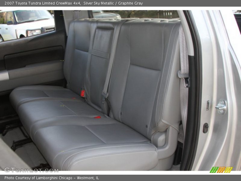 Silver Sky Metallic / Graphite Gray 2007 Toyota Tundra Limited CrewMax 4x4