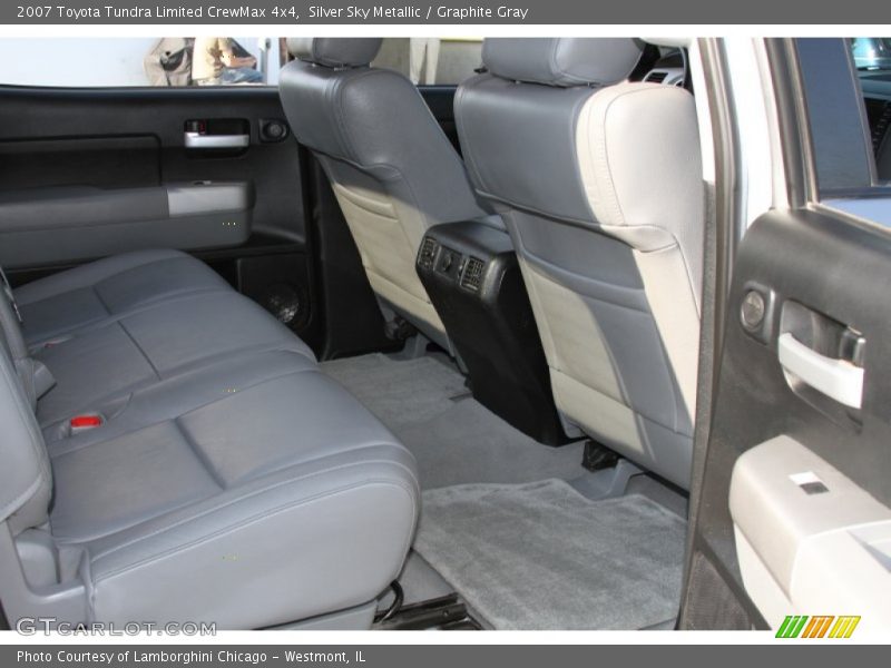 Silver Sky Metallic / Graphite Gray 2007 Toyota Tundra Limited CrewMax 4x4
