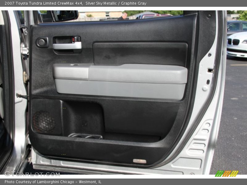 Silver Sky Metallic / Graphite Gray 2007 Toyota Tundra Limited CrewMax 4x4