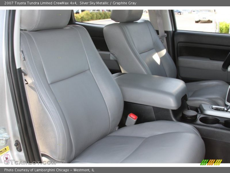Silver Sky Metallic / Graphite Gray 2007 Toyota Tundra Limited CrewMax 4x4