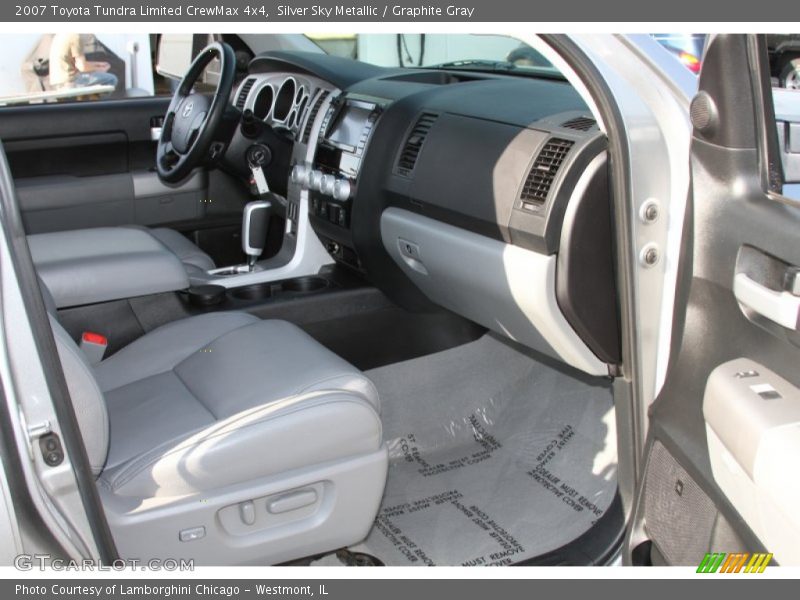 Silver Sky Metallic / Graphite Gray 2007 Toyota Tundra Limited CrewMax 4x4