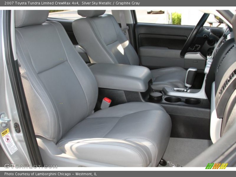 Silver Sky Metallic / Graphite Gray 2007 Toyota Tundra Limited CrewMax 4x4