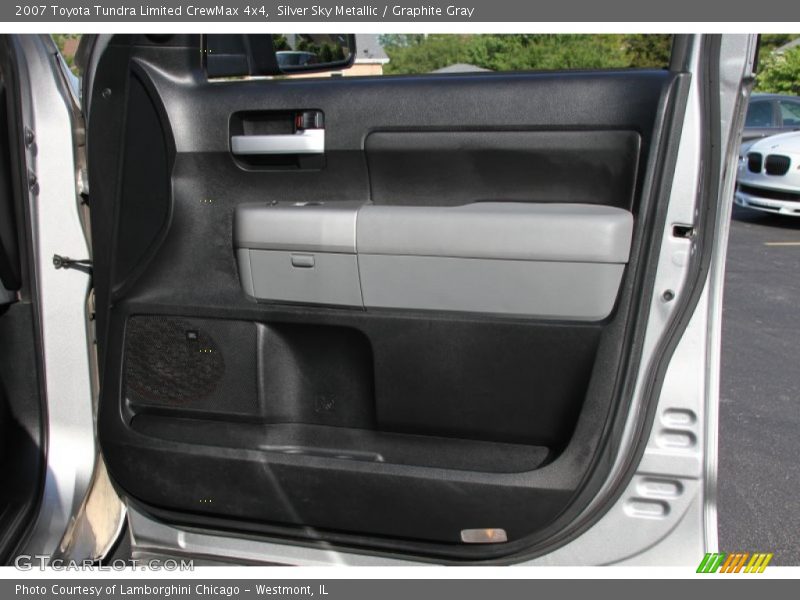 Silver Sky Metallic / Graphite Gray 2007 Toyota Tundra Limited CrewMax 4x4