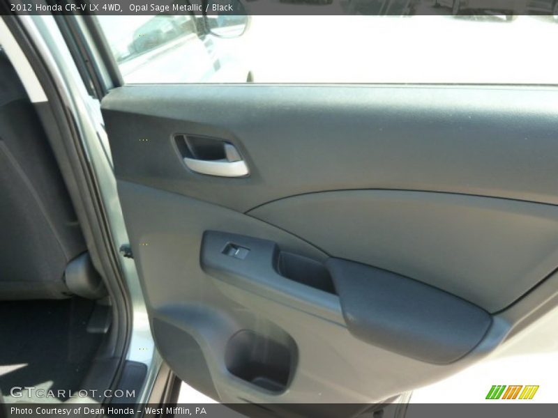 Opal Sage Metallic / Black 2012 Honda CR-V LX 4WD